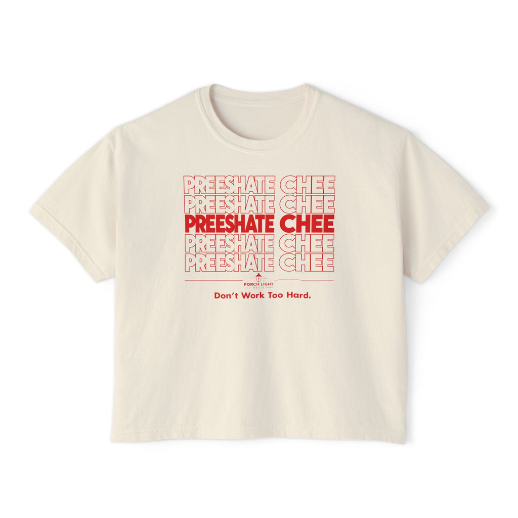 Preeshate Chee - Boxy Tee
