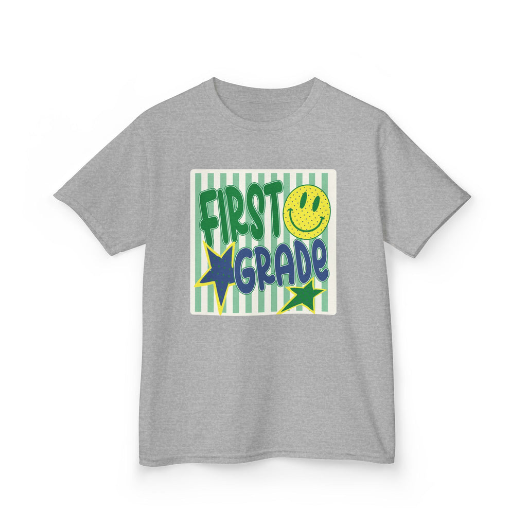 First Grade Smiley Kids T-Shirt -- Boys