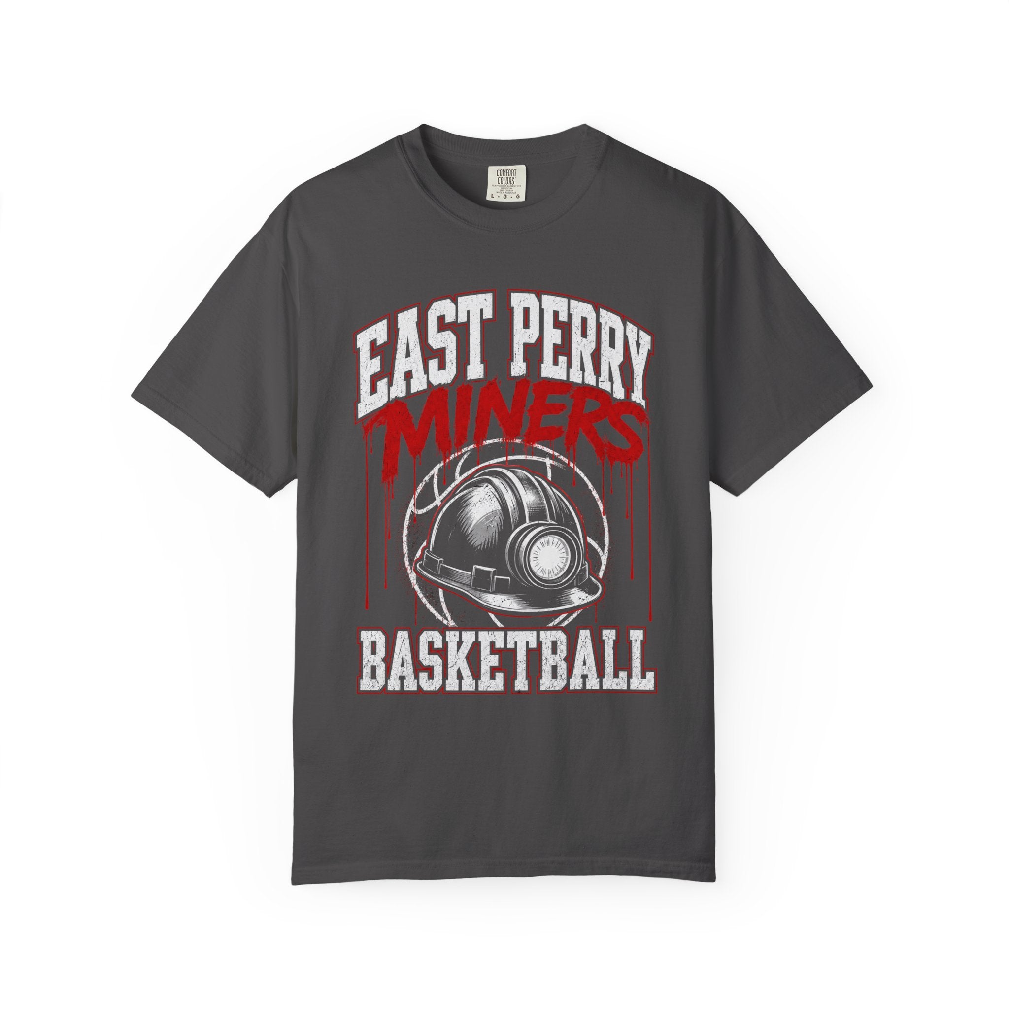 East Perry Miners Basketball Graffiti T-Shirt