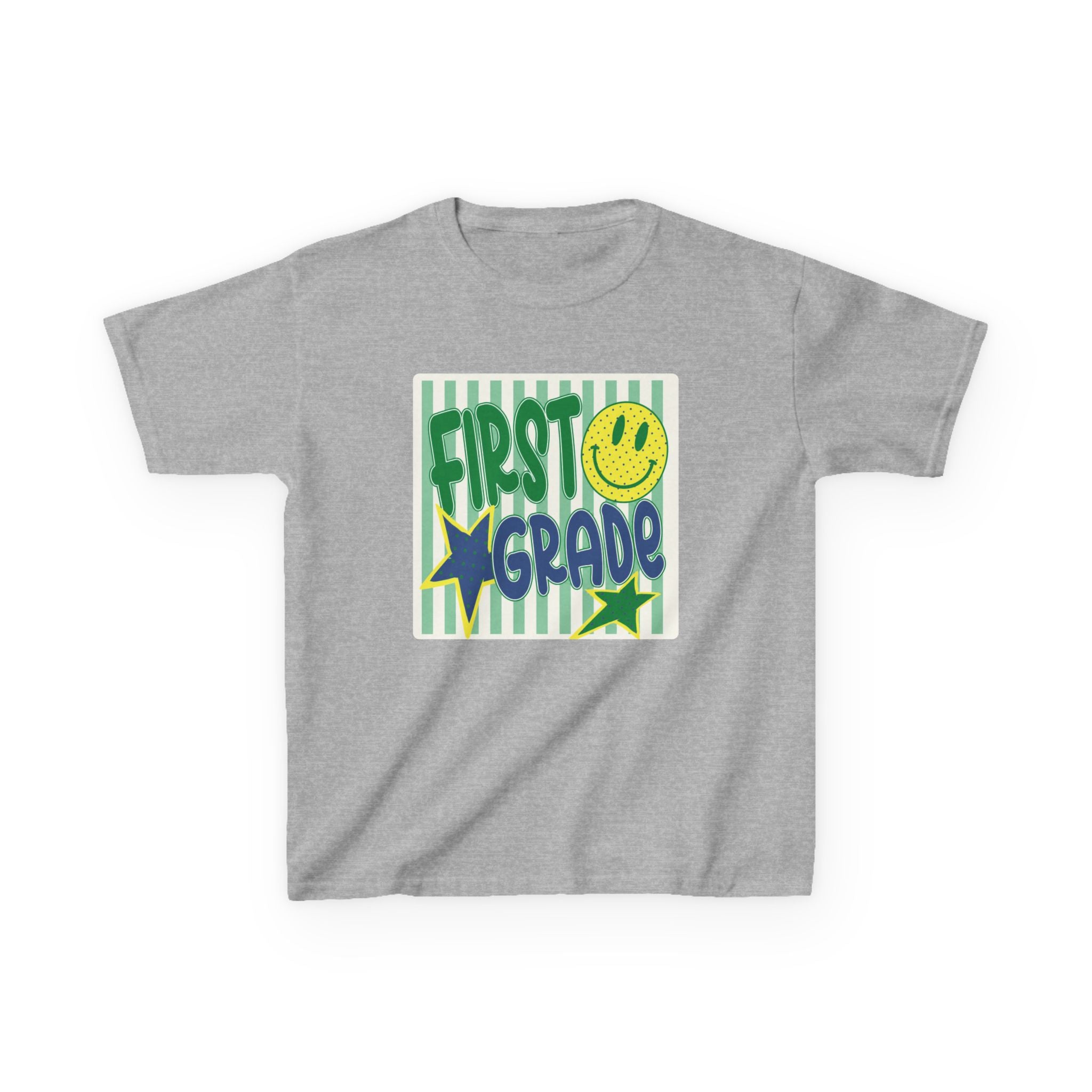 First Grade Smiley Kids T-Shirt -- Boys