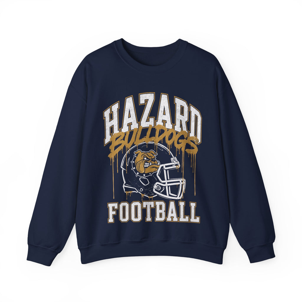 Hazard Bulldogs Football Graffiti Crewneck