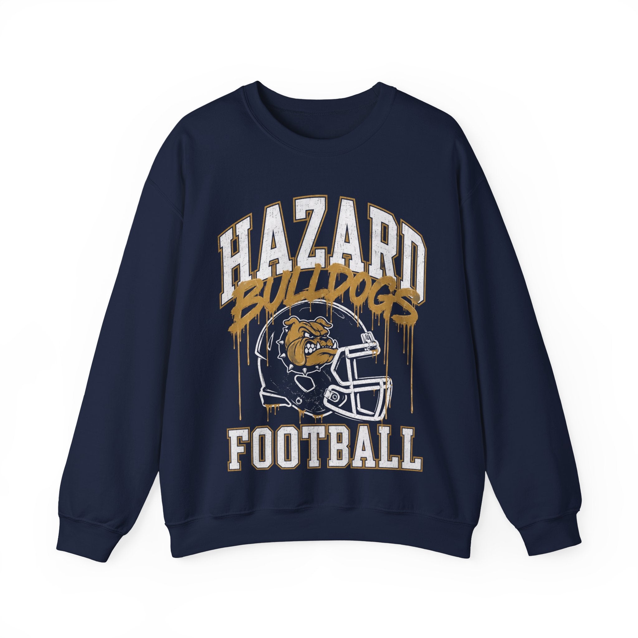 Hazard Bulldogs Football Graffiti Crewneck