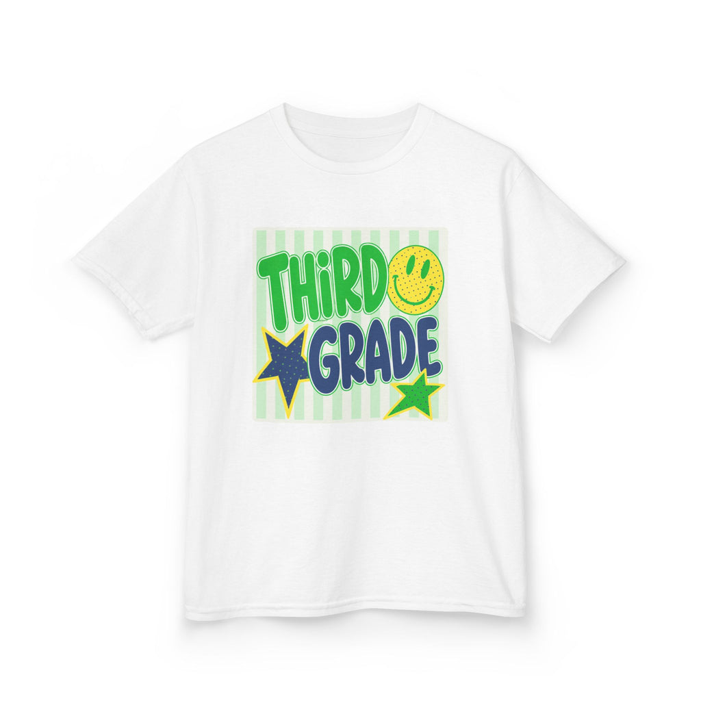 Third Grade Smiley Kids T-Shirt — Boys