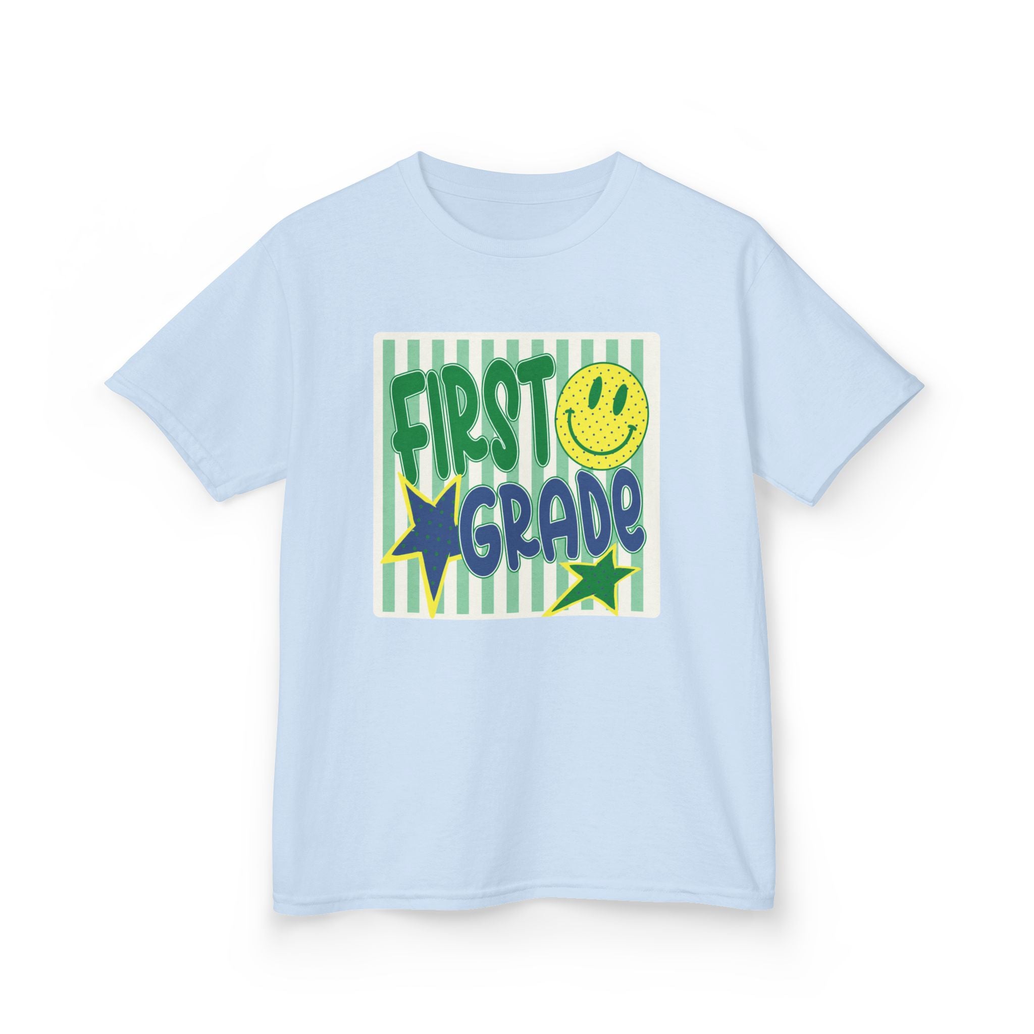 First Grade Smiley Kids T-Shirt -- Boys