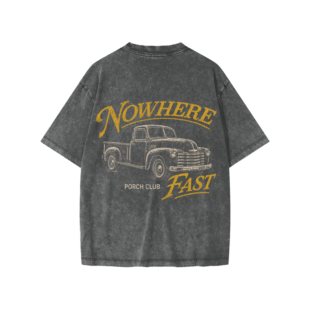 no where fast | porch club kids' tee