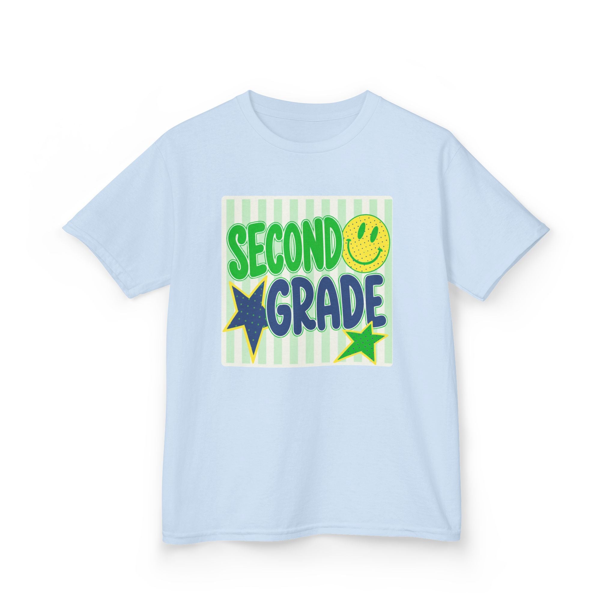 Second Grade Smiley Kids T-Shirt — Boys