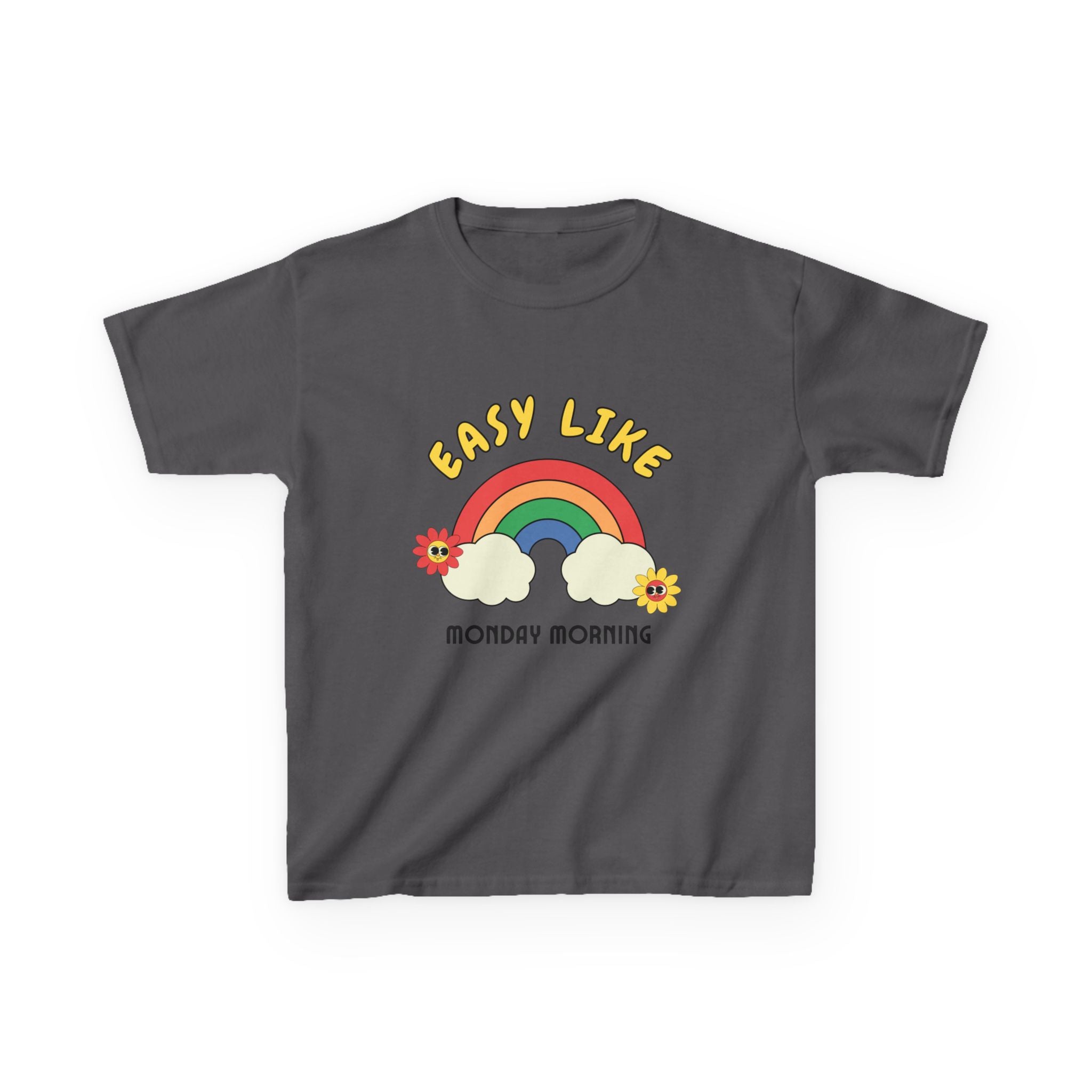 "Easy Like Monday Morning" Rainbow Tee