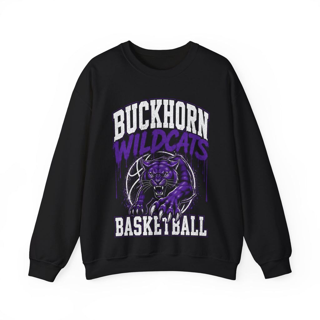 Buckhorn Basketball Graffiti Crewneck