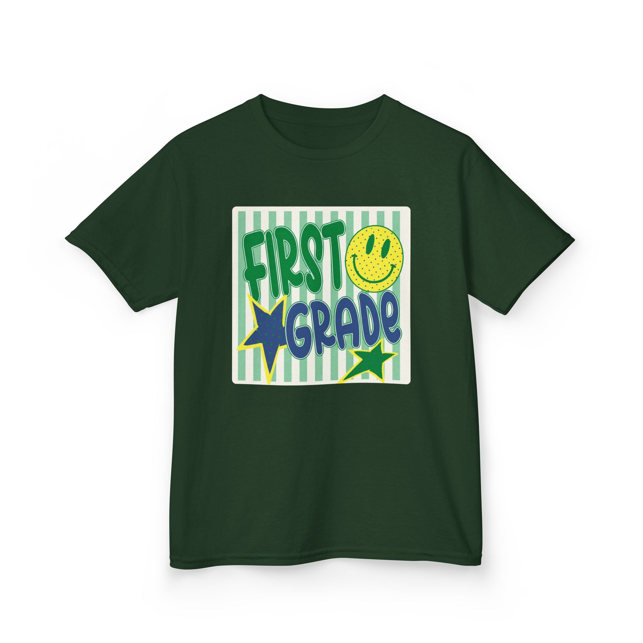 First Grade Smiley Kids T-Shirt -- Boys