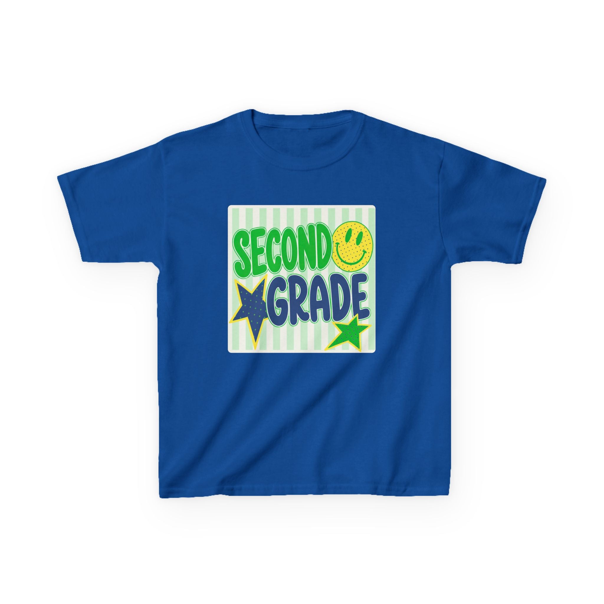 Second Grade Smiley Kids T-Shirt — Boys