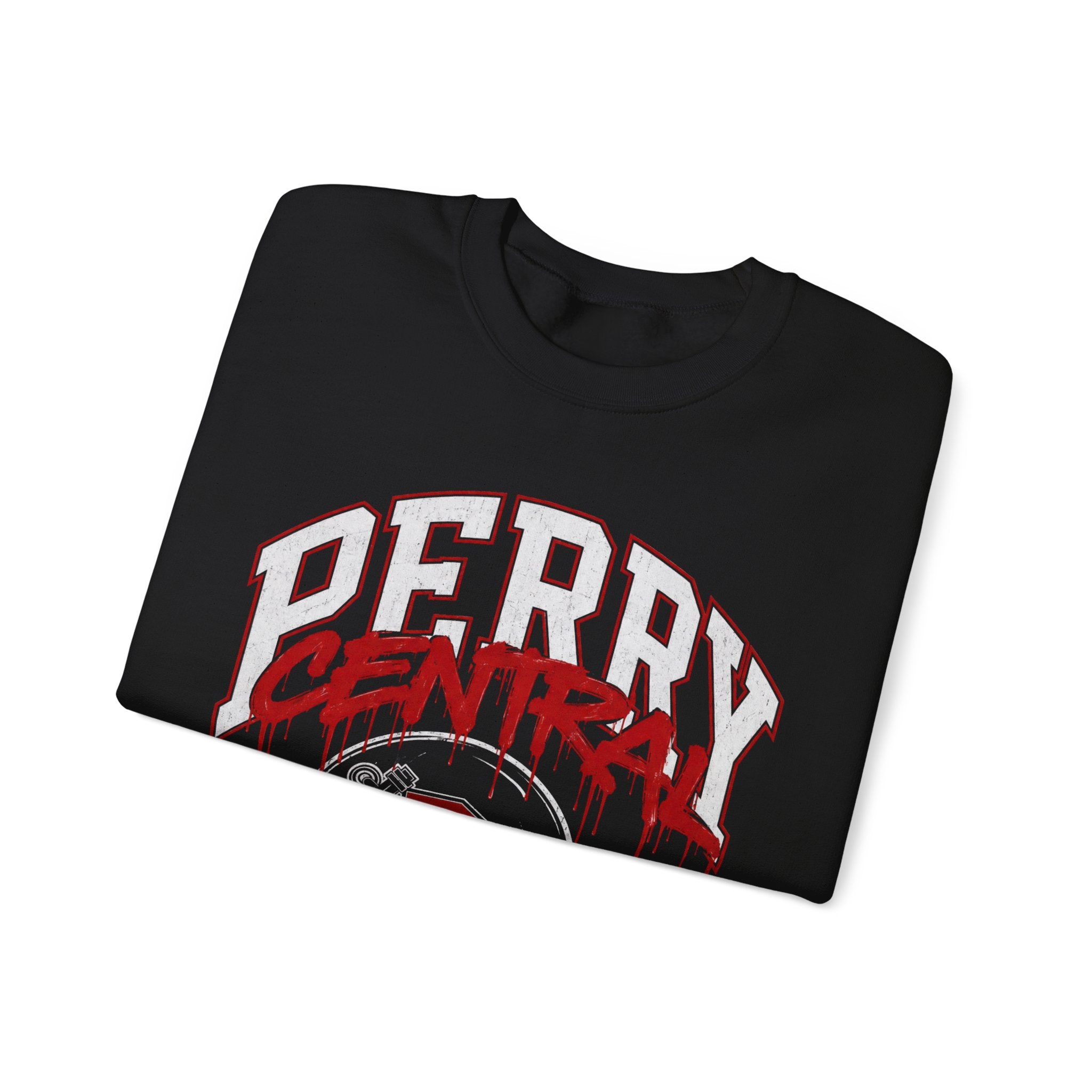 Perry Central Football Graffiti Crewneck