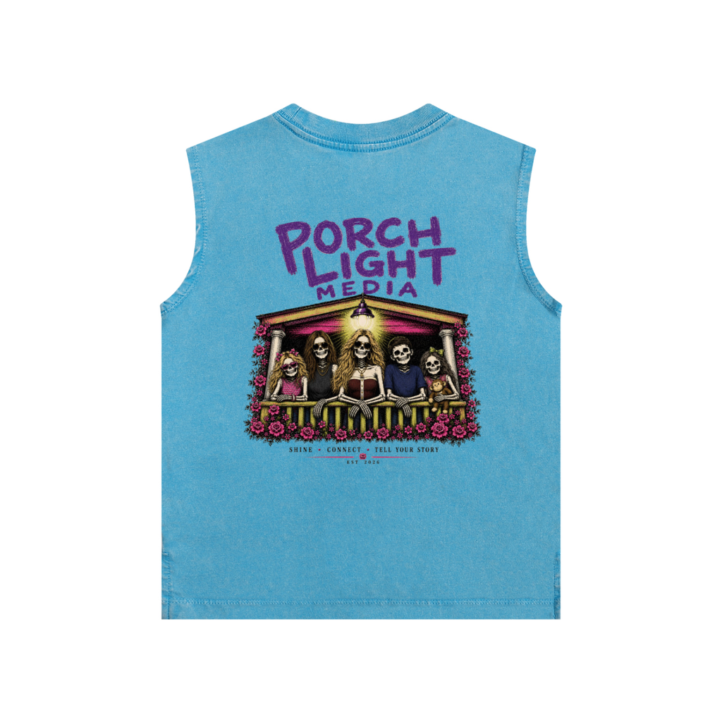 PLM Fam Snow Washed Kids' Tank Top