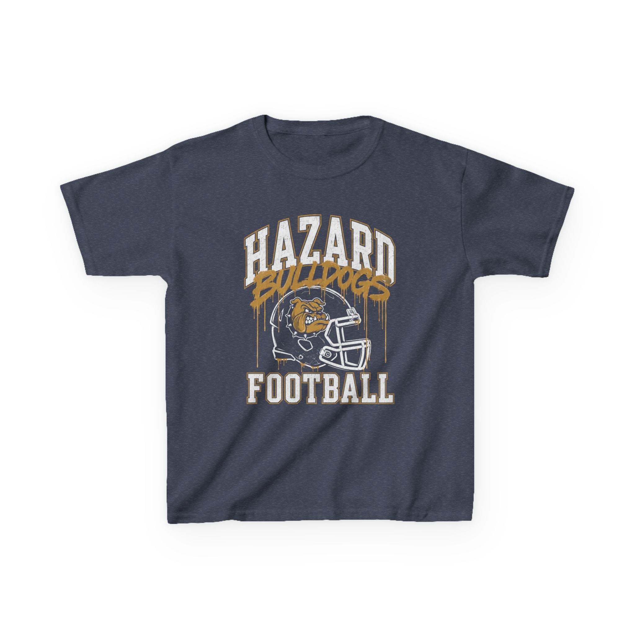 Hazard Bulldogs Football Graffiti Kids T-Shirt