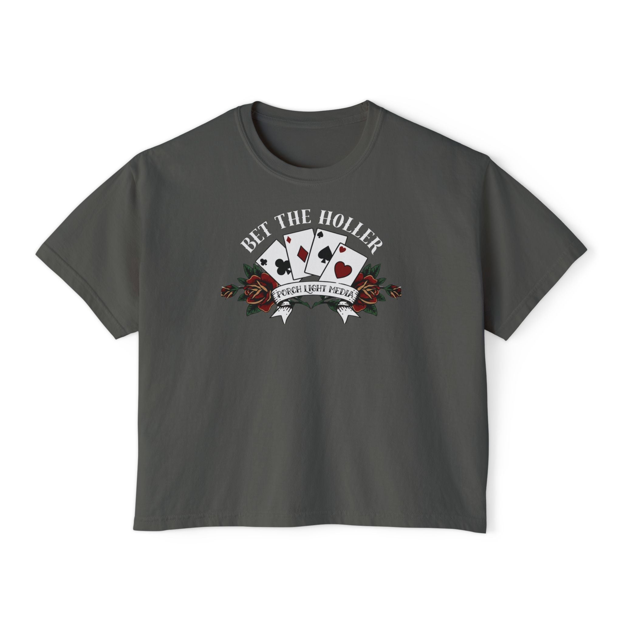 Bet the Holler — Women's Boxy Graphic Tee