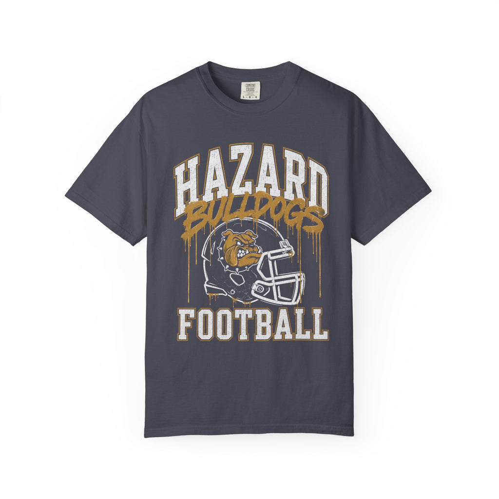 Hazard Bulldogs Football Graffiti T-Shirt