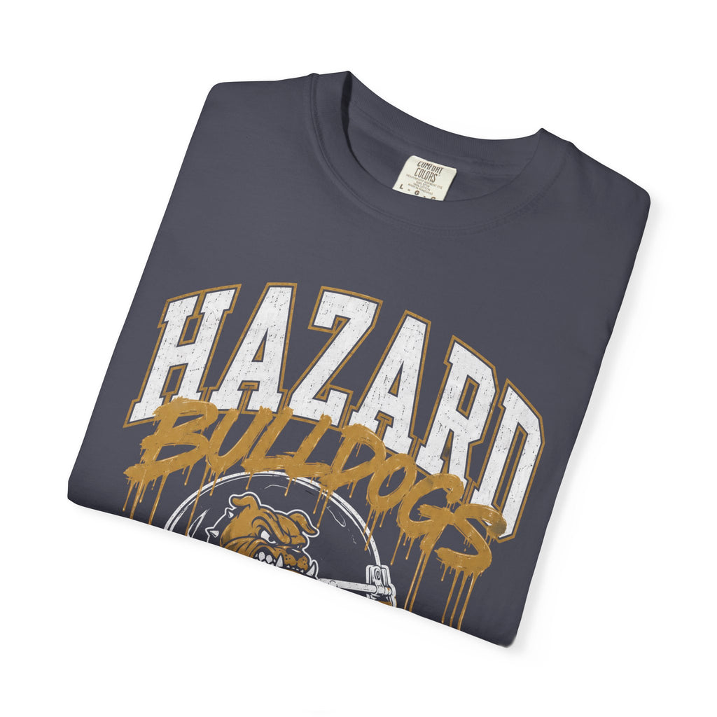 Hazard Bulldogs Football Graffiti T-Shirt
