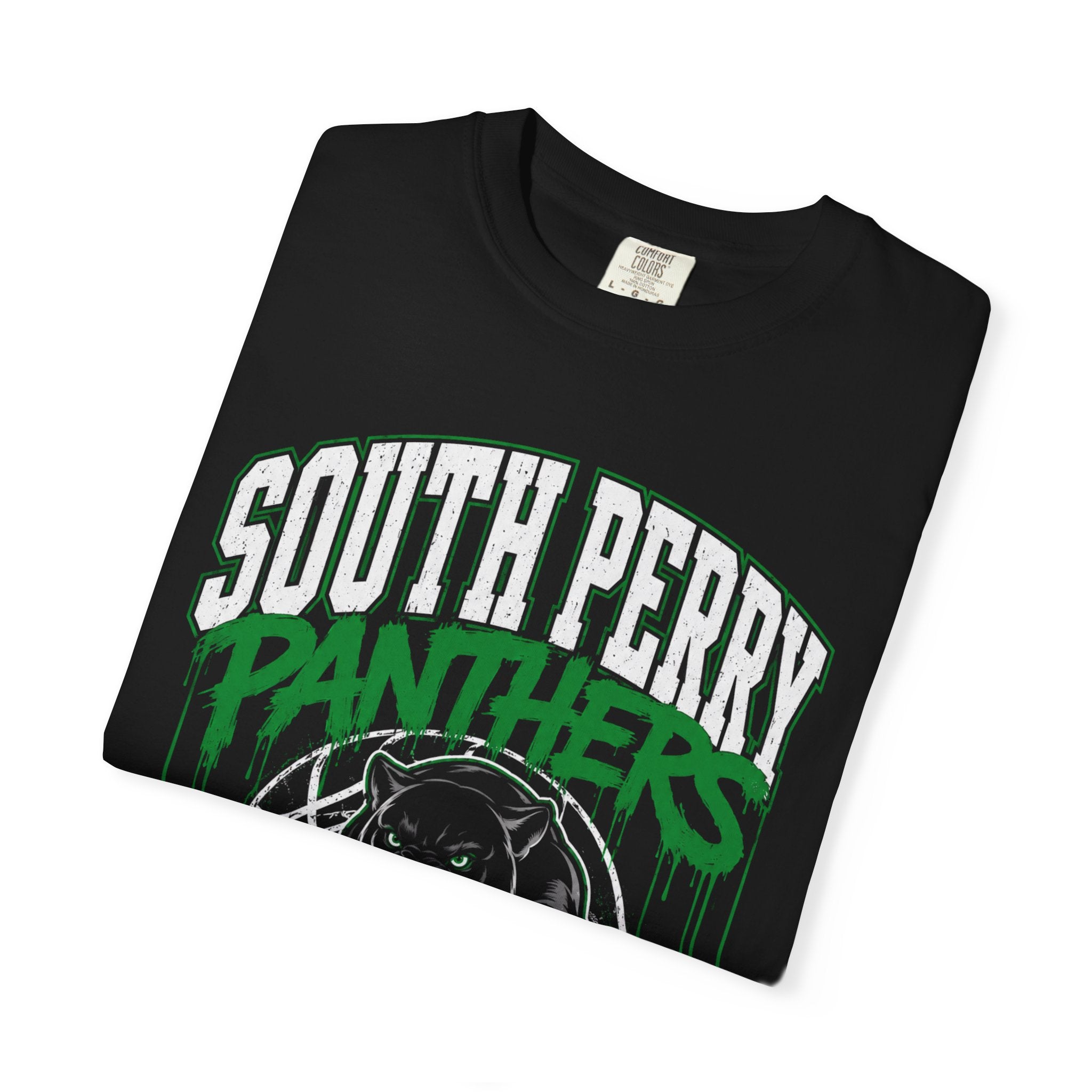 South Perry Panthers Basketball Graffiti T-Shirt