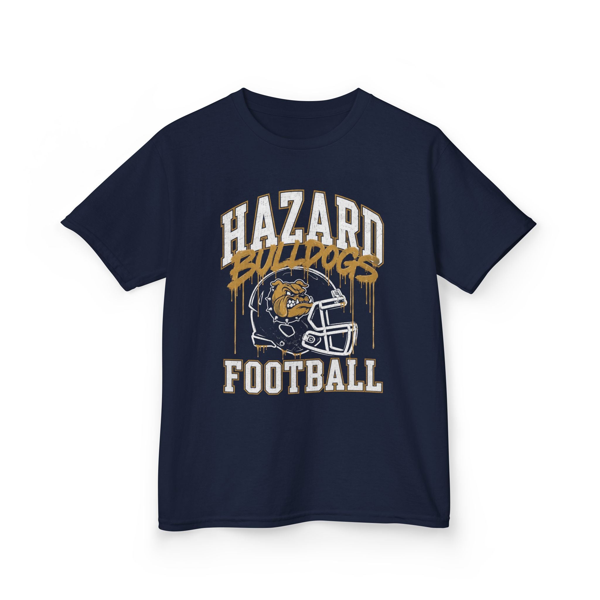 Hazard Bulldogs Football Graffiti Kids T-Shirt