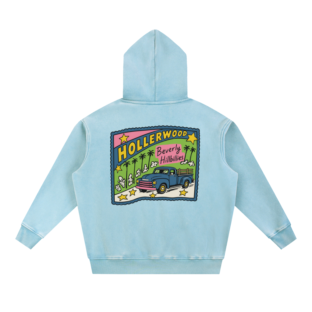 "hollerwood" hoodie