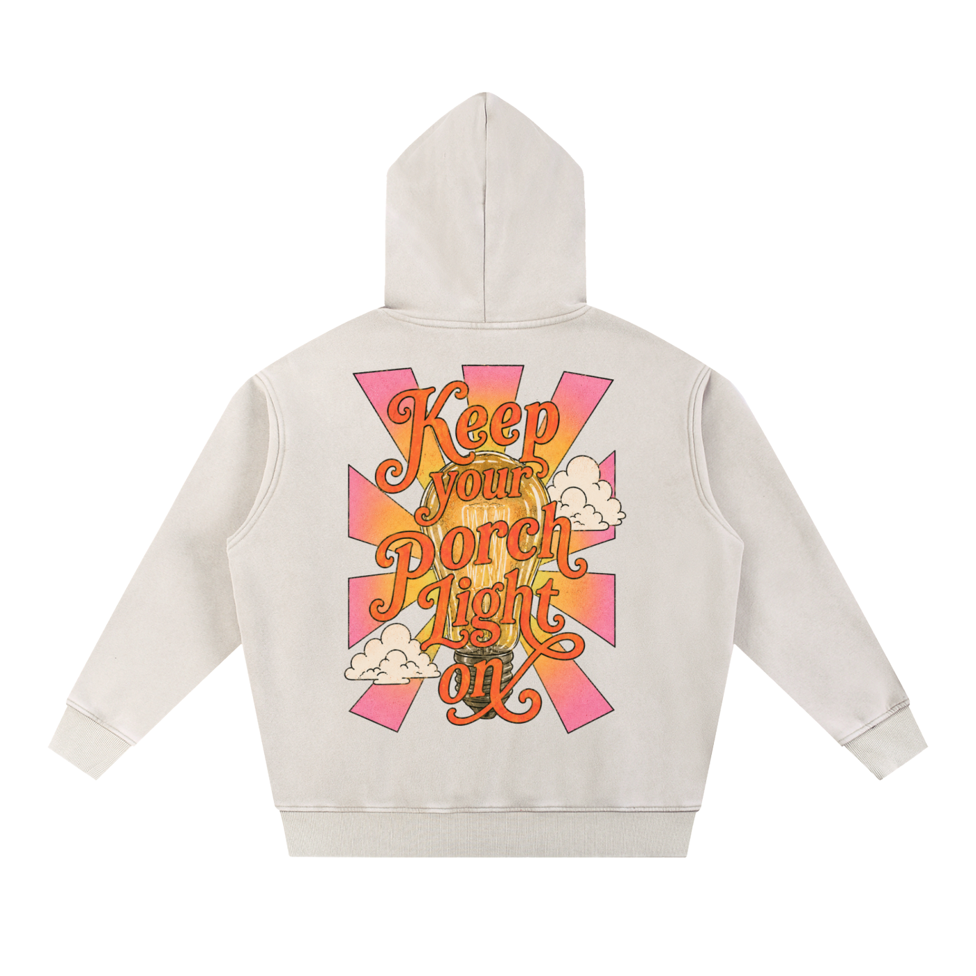keep your porch light on - hoodie