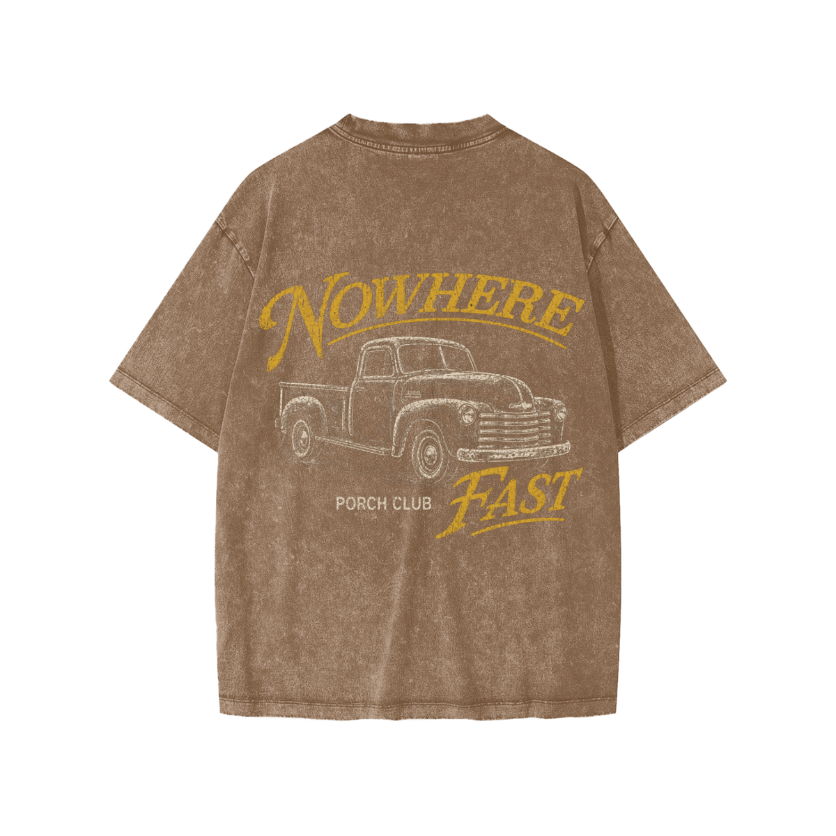 no where fast | porch club kids' tee