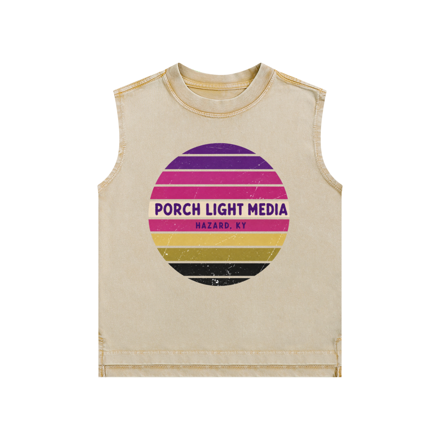 PLM Fam Snow Washed Kids' Tank Top