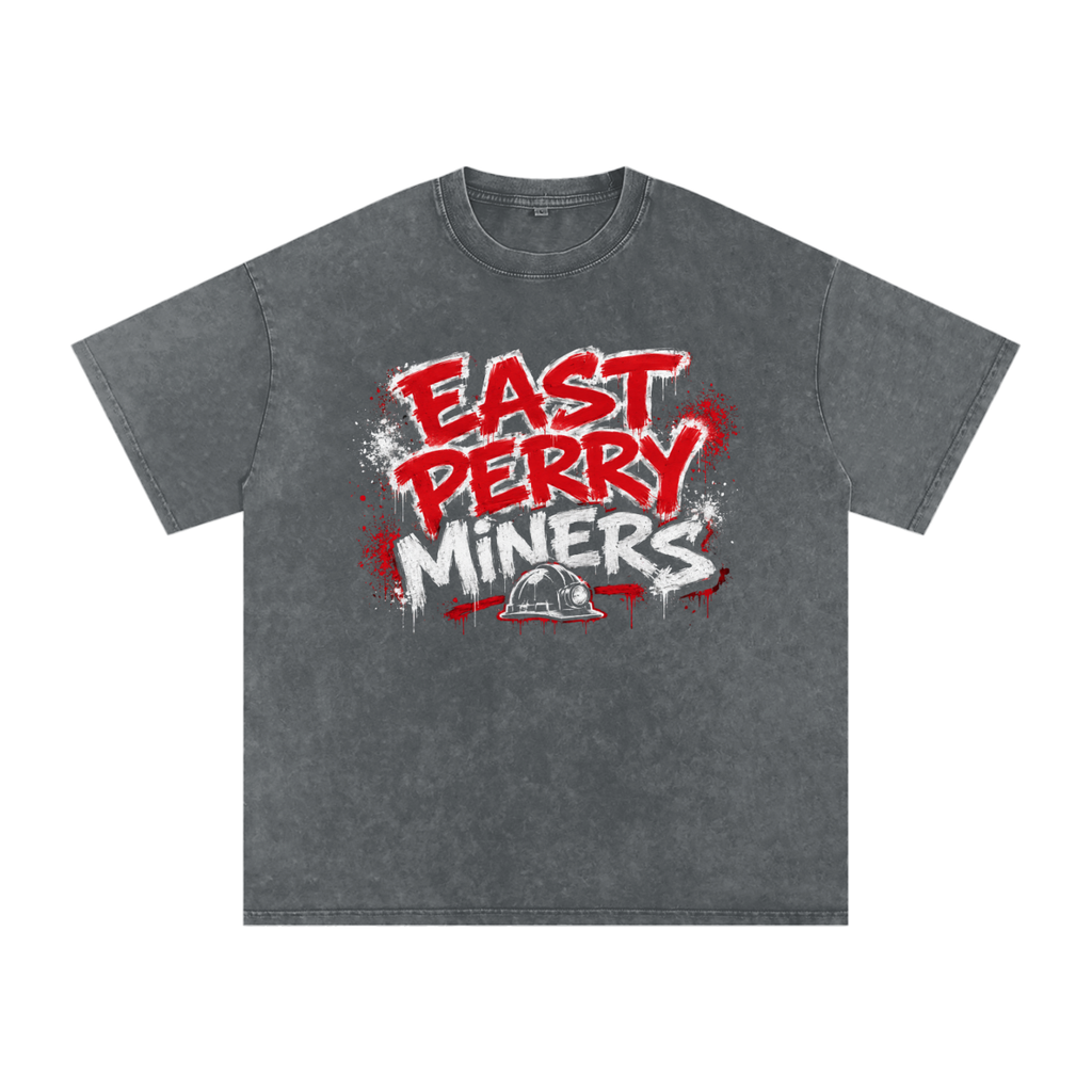 EP Heavyweight Snow Washed Oversized Tee