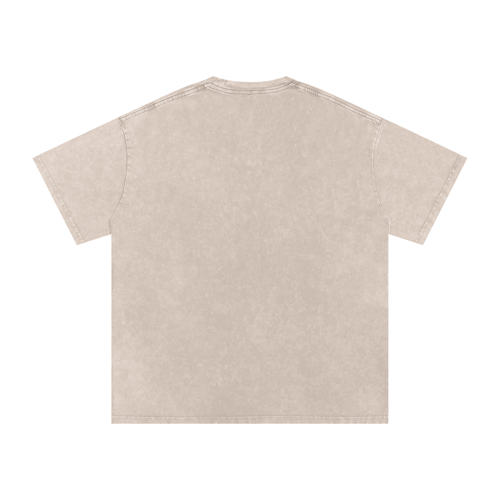 Hazard Heavyweight Snow Washed Oversized Tee