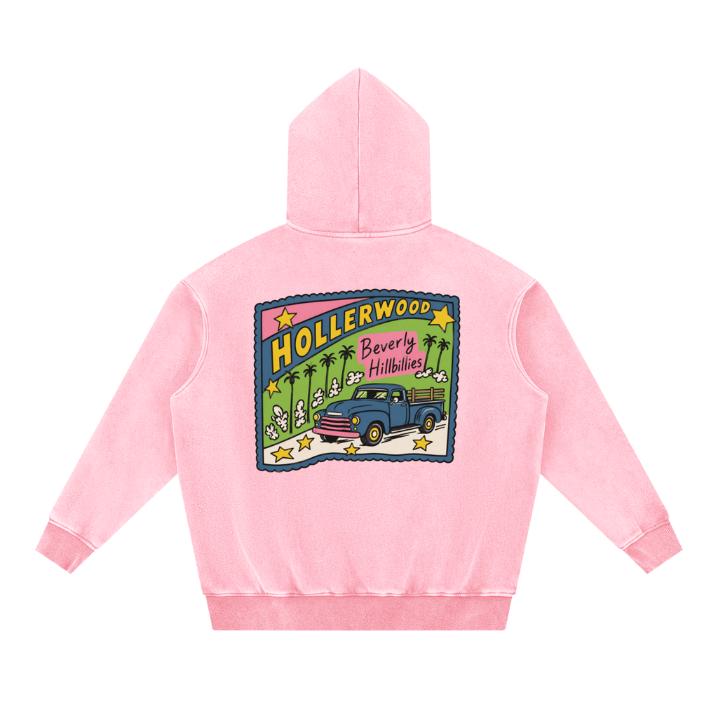 "hollerwood" hoodie